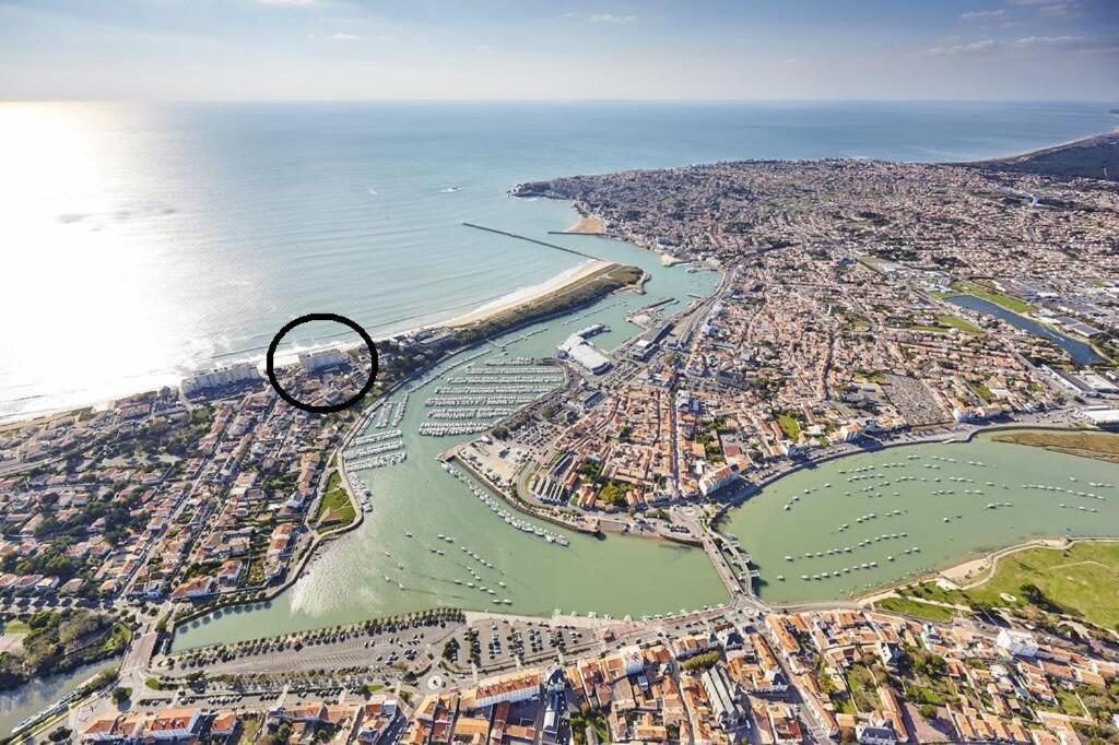סן-ז'יל-קרואה-דה-וי Residence La Garenne A La Grande Plage, Vue Mer, Piscine Et Parking Prive, 6 Personnes מראה חיצוני תמונה